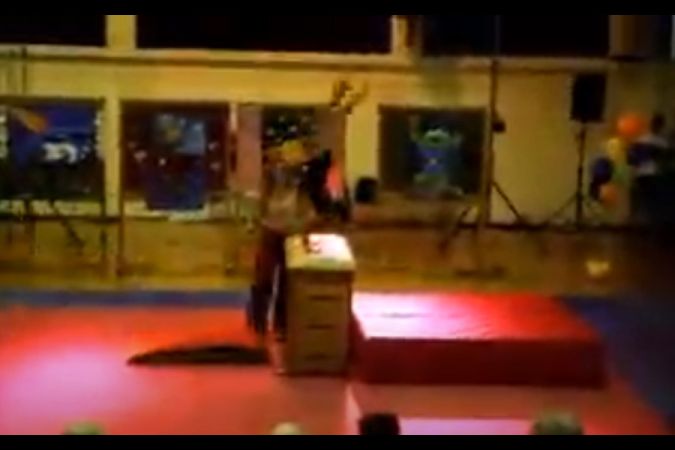 Πρόγραμμα Ενόργανης - Ατομική Παρουσίακση Αλμάτων σε Πλινθίο