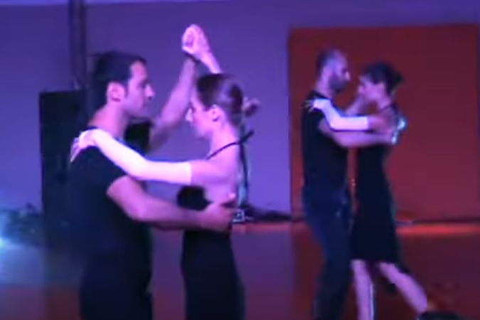 Γιορτή Μαζικού Αθλητισμού Δήμου Αγ. Παρασκευής Χορογραφία Tango Τμήμα LATIN